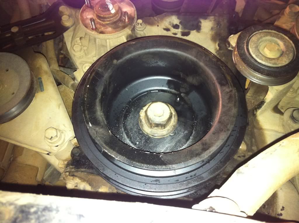 2.8td harmonic balancer came loose n split key in crank Patrol 4x4